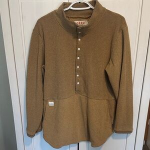 Deso Women's Pullover Snap Fleece, Size XL